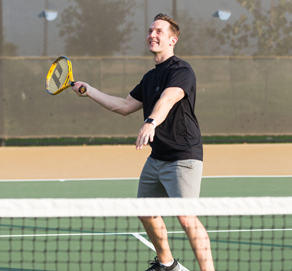 amenity center tennis courts
