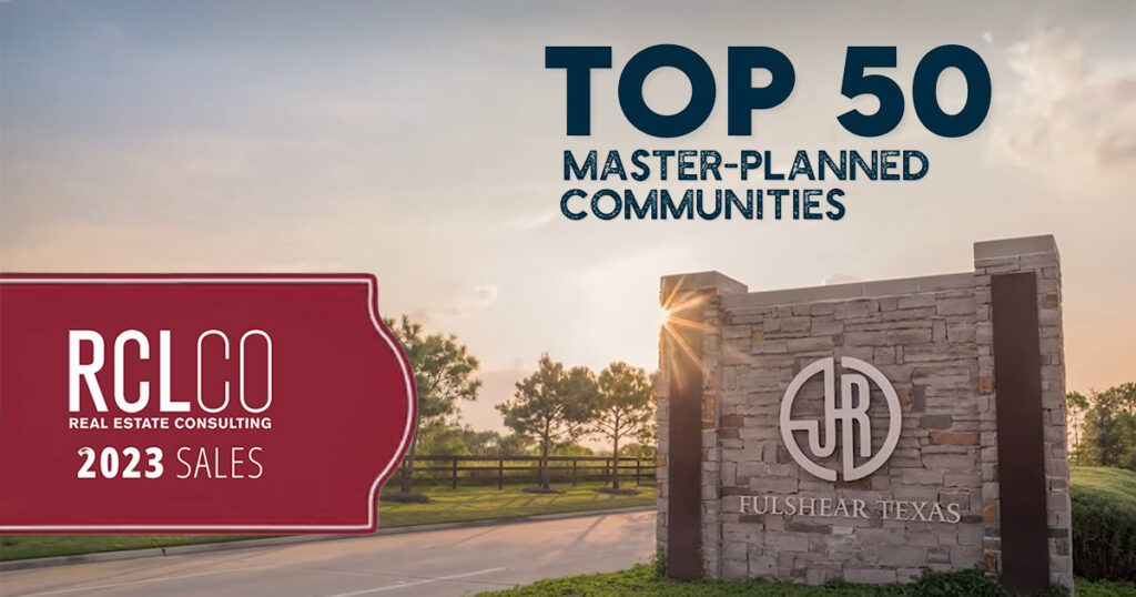 Jordan Ranch RCLCO Top 50 Master Planned Community